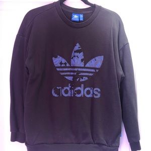 ADIDAS logo crew neck